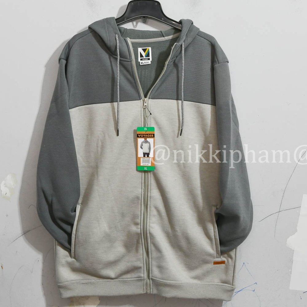 Voyager Men's Full Zip Hoodie heavy weight - Picture 7 of 11